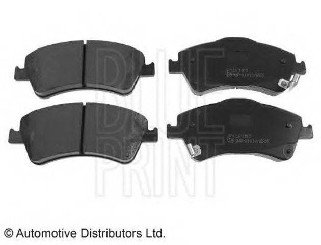 Колодки тормозные передние дисковые ADT342174 BLUE PRINT