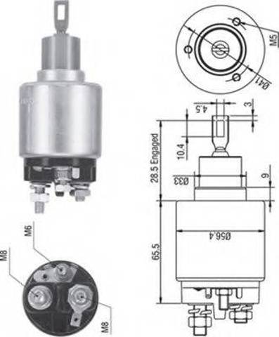 Втягивающее AME0271 MAGNETI MARELLI