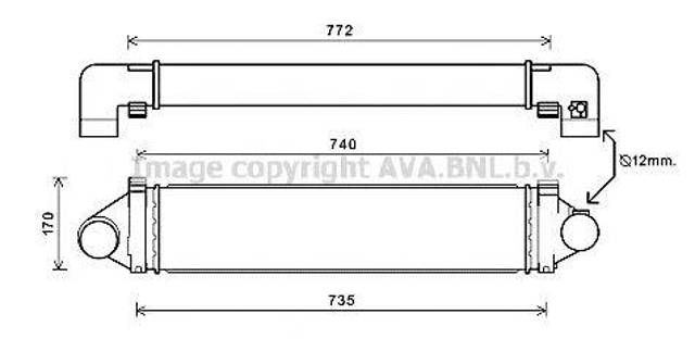Интеркулер AUA4219 AVA
