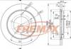 Тормоз дисковый передний BD2863 FREMAX