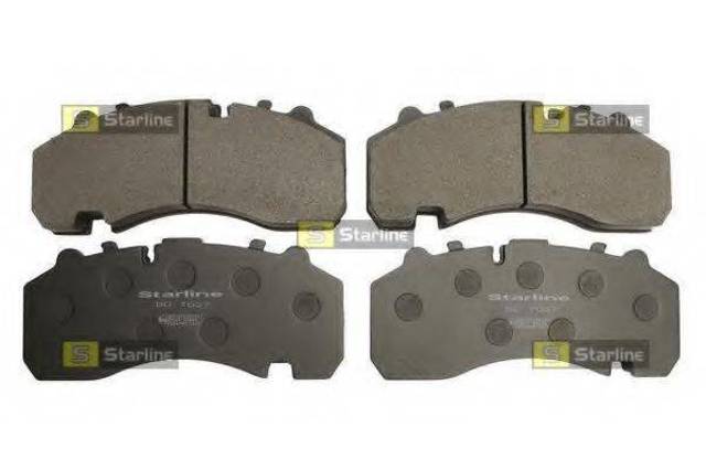 Комплект задних колодок BDT027 STARLINE