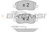 Колодки тормозные BP3028 BREMSI