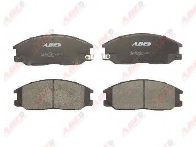 Колодки тормозные передние дисковые C10509ABE ABE