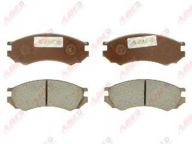 Колодки тормозные передние дисковые C11050ABE ABE