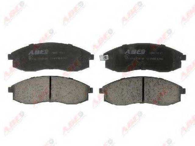 Колодки тормозные дисковые комплект C11074ABE ABE