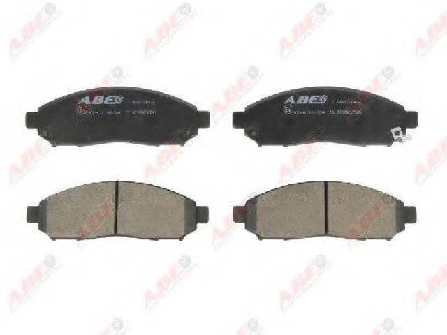 Колодки тормозные дисковые комплект C11089ABE ABE