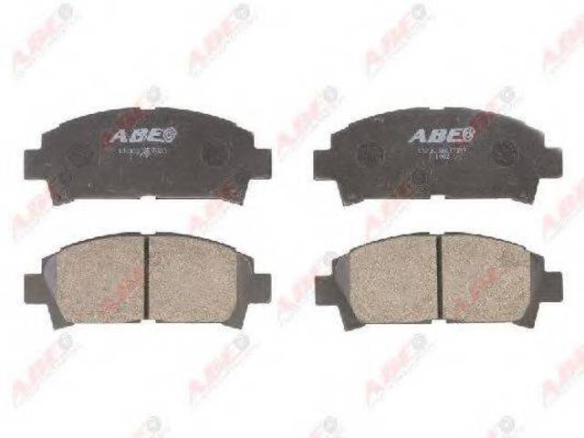 Колодки тормозные дисковые комплект C12063ABE ABE