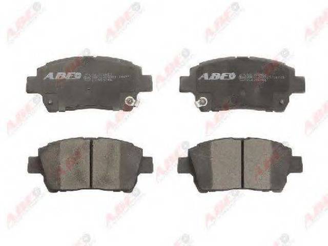 C12086ABE ABE Передние тормозные колодки купить в Каменское