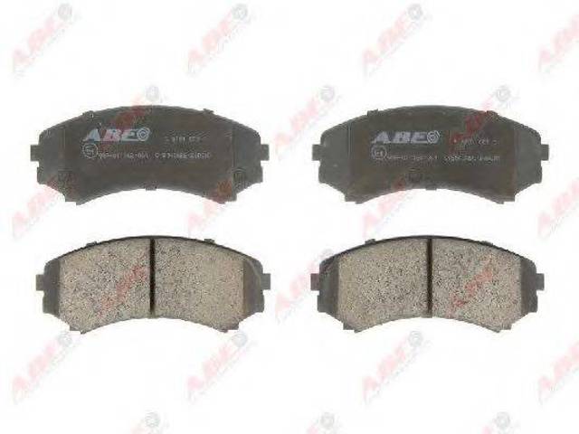 Колодки тормозные C15040ABE ABE