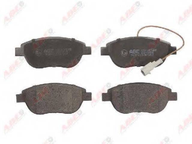 ABE C1F037ABE Колодки тормозные передние дисковые в наличии Сумы