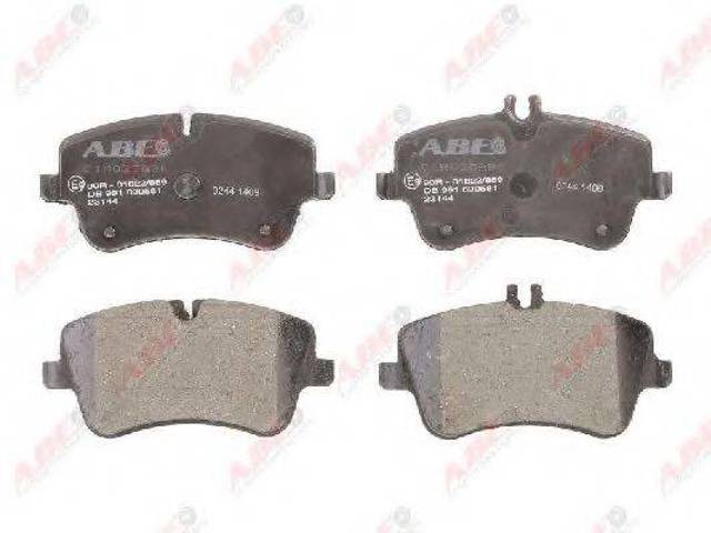 Колодки тормозные C1M025ABE ABE