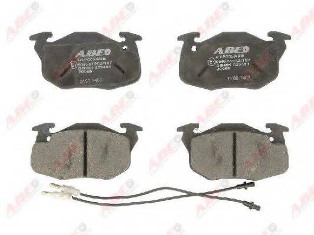 ABE C1P005ABE Колодки тормозные передние дисковые в наличии Тернополь