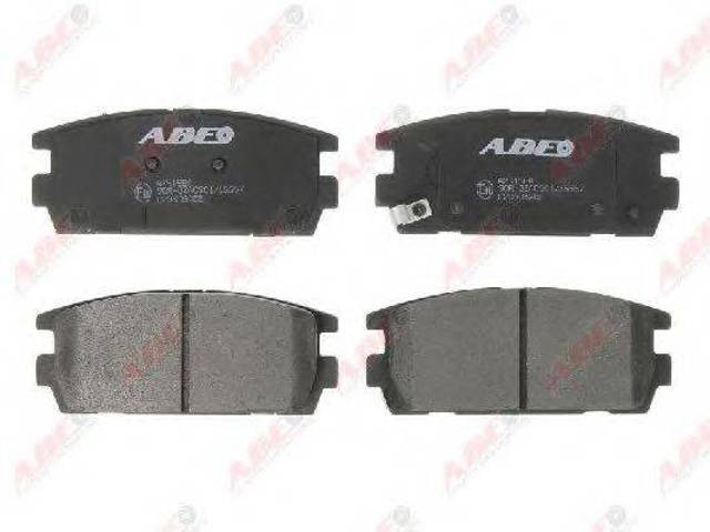 Задние тормозные колодки C20506ABE ABE