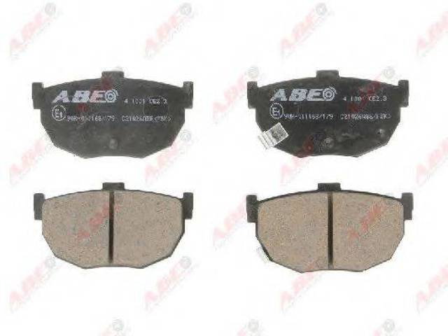 ABE C21026ABE Задние тормозные колодки в наличии Черновцы