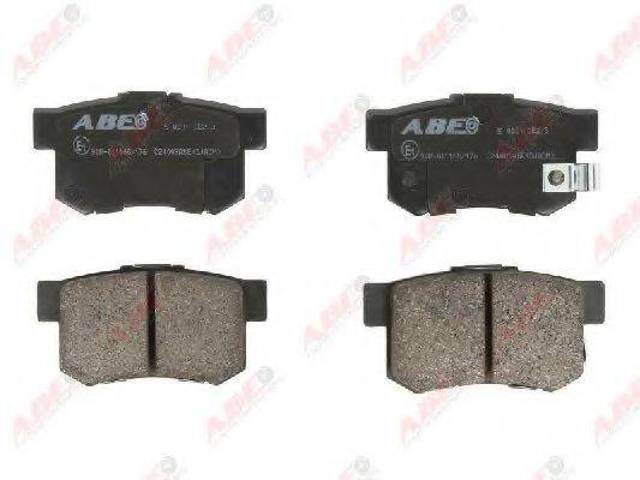 ABE C24009ABE Колодки тормозные задние дисковые в наличии Чернигов