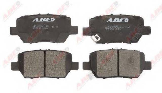 Комплект задних колодок C24016ABE ABE