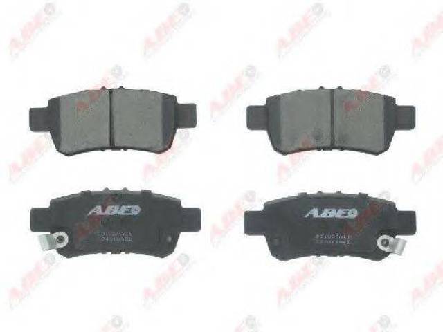 Колодки на тормоз задний дисковый C24018ABE ABE