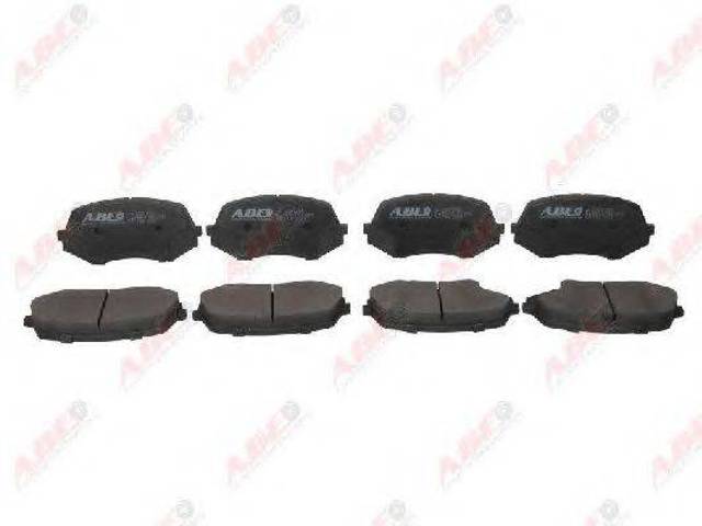 Колодки передние C25014ABE ABE