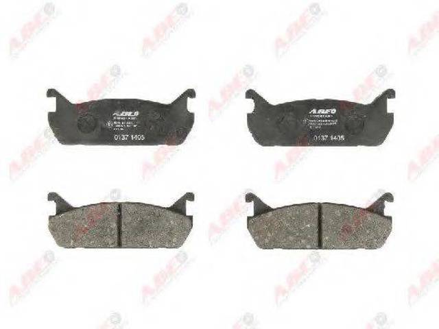 C26001ABE ABE Колодки тормозные задние дисковые купить в Запорожье