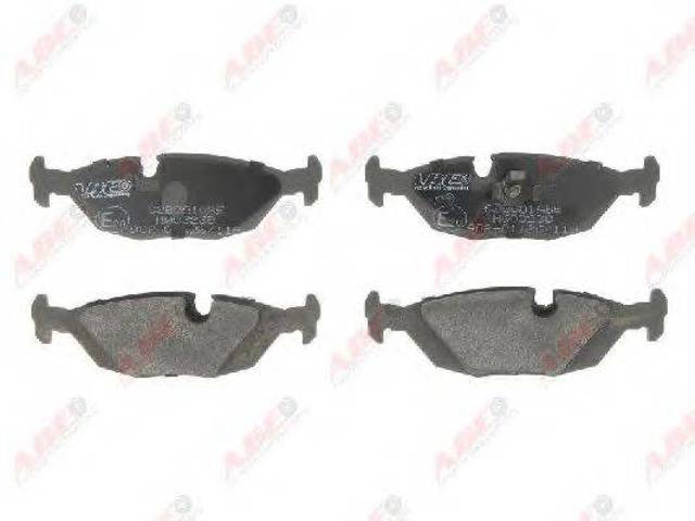 ABE C2B001ABE Колодки тормозные задние дисковые в наличии Житомир
