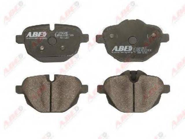 Колодки тормозные задние, дисковые C2B024ABE ABE