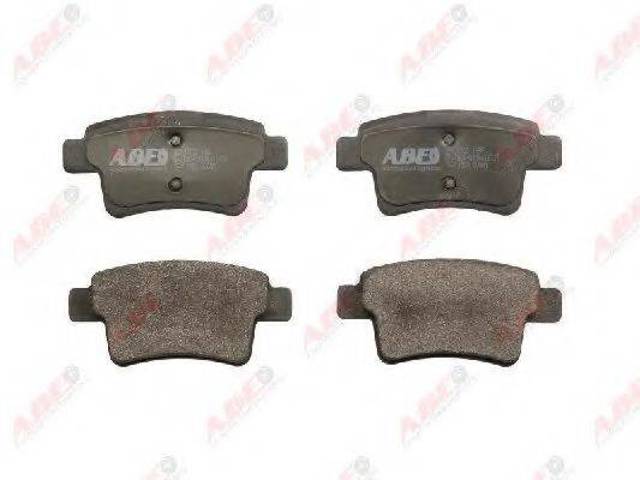 ABE C2C011ABE Колодки тормозные задние дисковые в наличии Черкассы