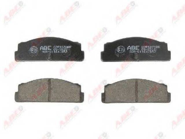 ABE C2F007ABE Колодки тормозные задние дисковые в наличии Каменское