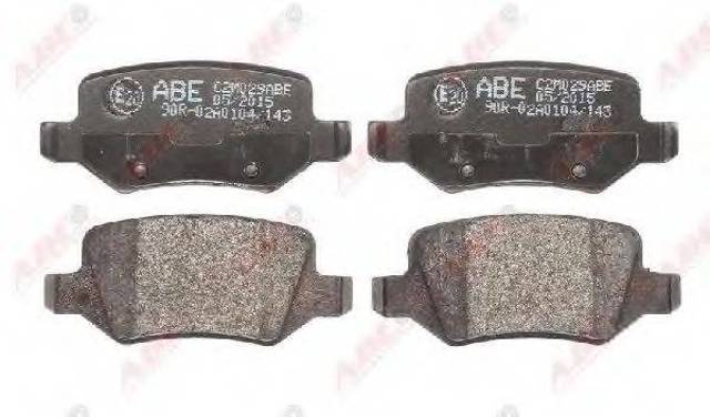 C2M029ABE ABE Колодки тормозные задние дисковые купить в Киев