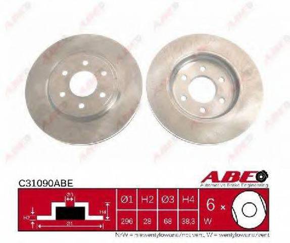 Передний тормозной диск C31090ABE ABE
