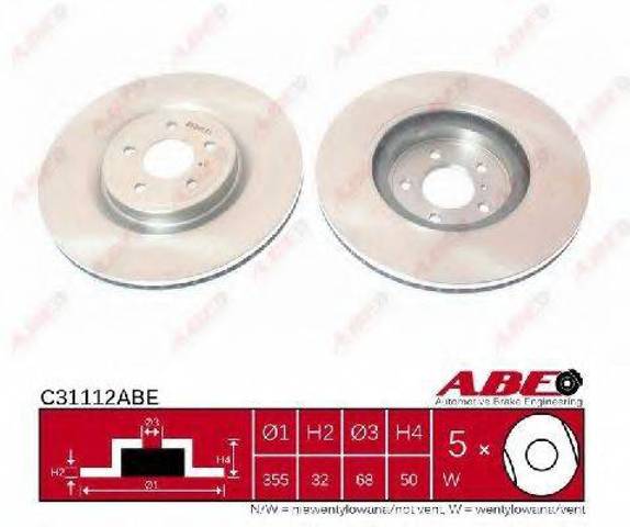 Передний тормозной диск C31112ABE ABE