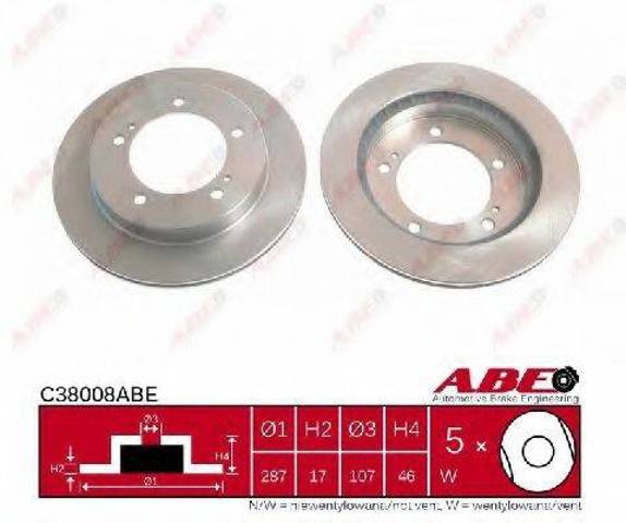 Тормоз дисковый передний C38008ABE ABE