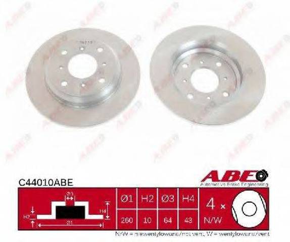 Задний дисковый тормоз C44010ABE ABE