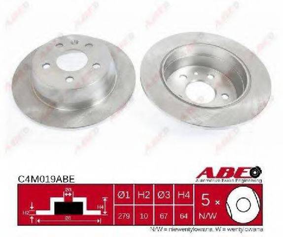 Тормозные диски C4M019ABE ABE
