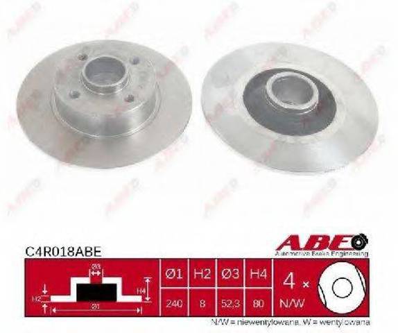 Задний дисковый тормоз C4R018ABE ABE