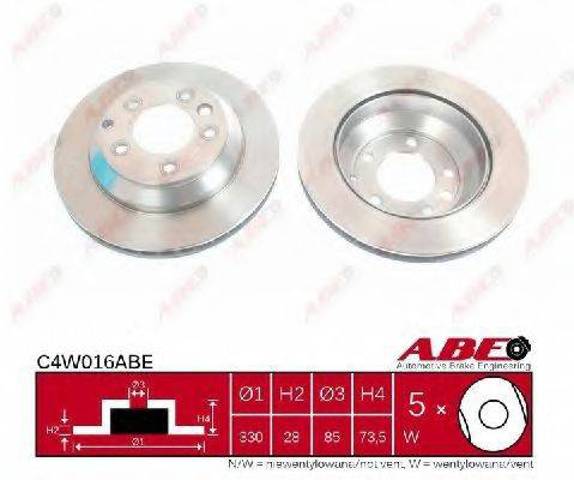 Задний дисковый тормоз C4W016ABE ABE