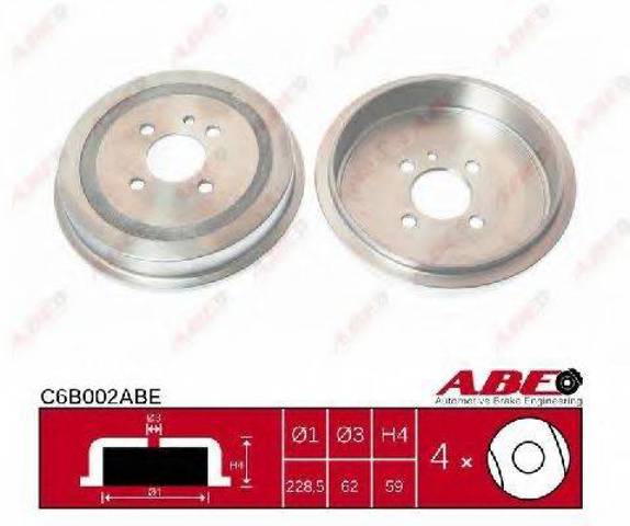 Тормозной барабан C6B002ABE ABE