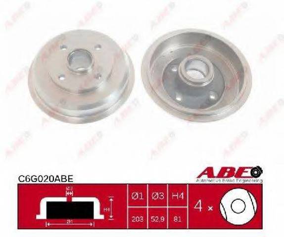 Тормозной барабан C6G020ABE ABE