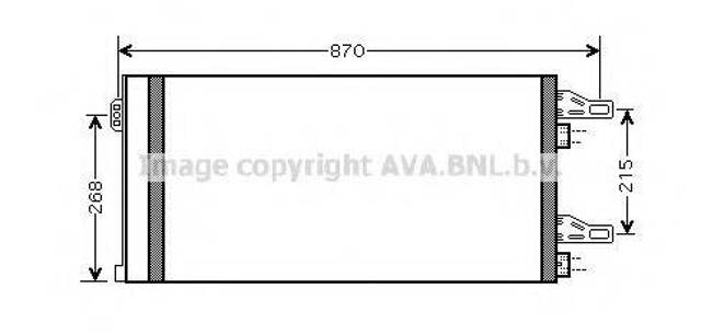 Конденсер CNA5246D AVA