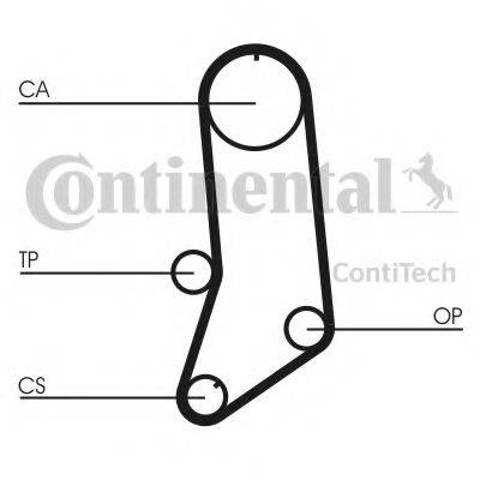 CONTINENTAL CT594 Ремень ГРМ в наличии Житомир