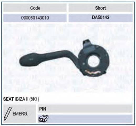 Переключатель подрулевой, левый DA50143 MAGNETI MARELLI