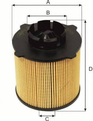 MFILTER DE3135 Фильтр топливный в наличии Тернополь