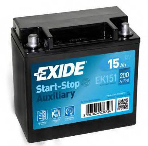 Аккумулятор для авто EK151 EXIDE