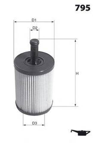 ELH4347 MECAFILTER Фильтр масляный купить в Киев