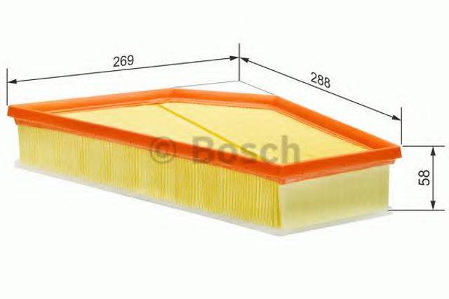 BOSCH F026400255 Воздушный фильтр в наличии Сумы