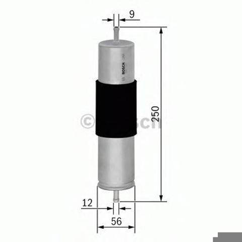 Фильтр топливный F026402066 BOSCH