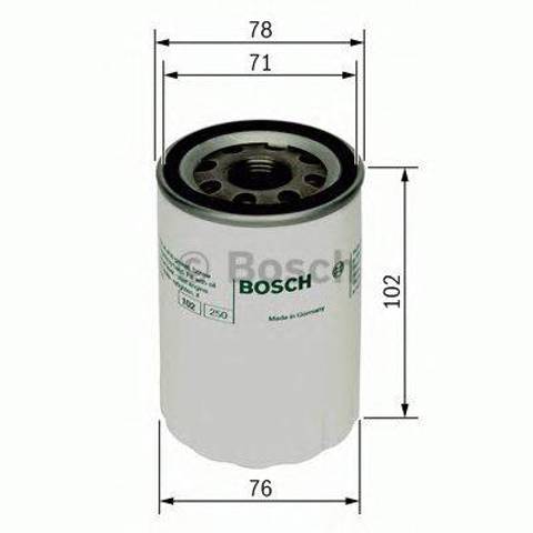 F026407027 BOSCH Масляный фильтр купить в Львов
