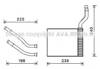 Радиатор печки (отопителя) FD6464 AVA
