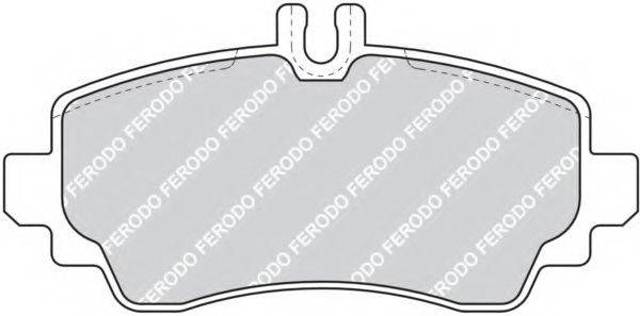 Передние тормозные колодки FDB1357 FERODO