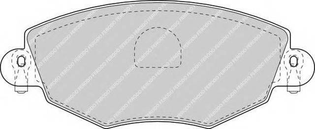 Передние тормозные колодки FDB1425 FERODO