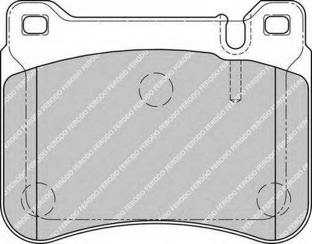 Тормозные колодки FDB1907 FERODO